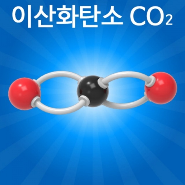 분자구조 만들기(이산화탄소)-5인용