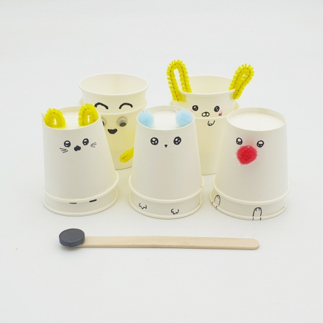 자석을 이용한 장난감 만들기-컵(5인용)