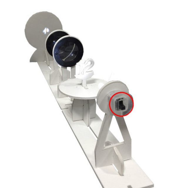 렌즈 실험장치 만들기-케플러 망원경 실험 겸용
